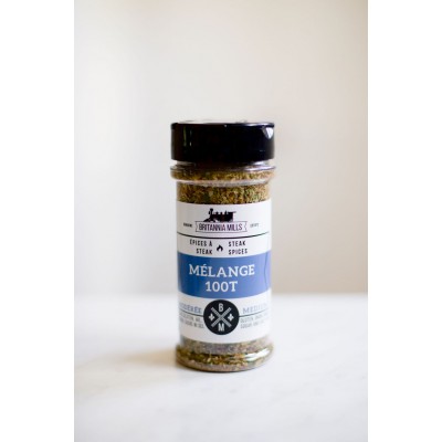 Mélange 100T -Britannia Mills Rubs - Best Steak Spices - No Salt, No Sugar, No Garlic or Onion!